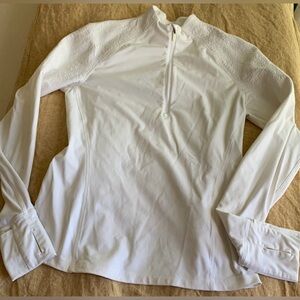 Lululemon quarter zip pullover embroidered